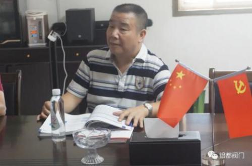 湖南省邵陽市自來水公司領(lǐng)導(dǎo)來鋁都閥門考察調(diào)研