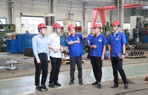 中石化易派客商業(yè)信用中心到蘭高閥門進行盡調考察