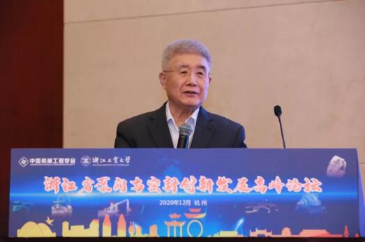 中國工程院院士、清華大學(xué)教授王玉明作大會主旨報告