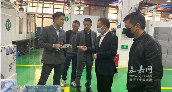 永嘉縣政協(xié)主席胡寶鋒蒞臨科福龍閥門、正光閥門等新春走訪
