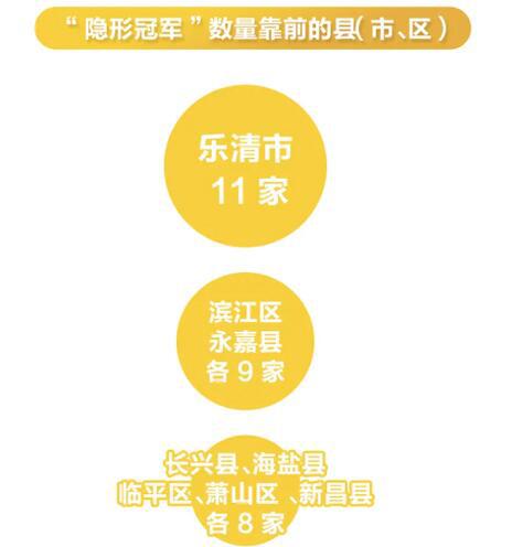 贊！永嘉省級“隱形冠軍”企業(yè)增加為9家，位列全省縣級第二，山區(qū)26縣第一！